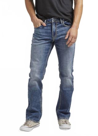 Silver Jeans Co Jace Styled Jeans In Indigo