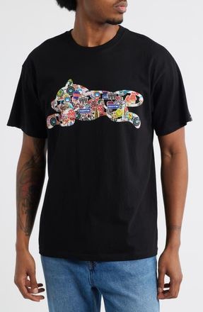 Icecream Stickers Graphic T-Shirt in Black at Nordstrom, Size Xx-Large