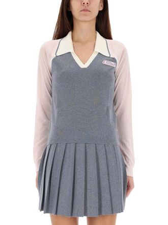 Casablanca Long Sleeve Tennis Polo Shirt