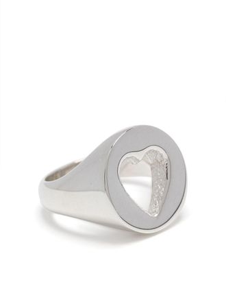 Bleue Burnham Anello in argento sterling con cut-out