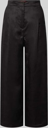 Max Mara Regular Fit Culotte in verk&uuml;rzter L&auml;nge Modell TARTUFO in Black, Gr&ouml;&szlig;e 38