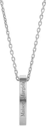 Maison Margiela Logo Ring Pendant Necklace
