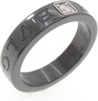 Bulgari White Gold (18K) Ceramic Band Ring (Pre-Owned)