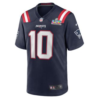 Nike Drake Maye New England Patriots Super Bowl LX Nike Mens NFL Game Jersey in Blue | 67NMNPGHF8K-HQF