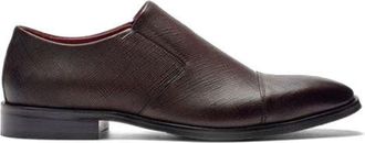Carlos By Carlos Santana Eclipse Cap Toe Loafer in Brown Leather at Nordstrom, Size 10.5