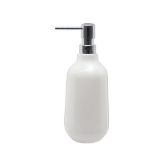 Spirella Dispensador De Jab&oacute;n Cer&aacute;mica Sense Blanco Brillante Elements De Spirella