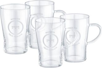 GROHE Vasos De T&eacute; Rojos (4 Piezas), 40432000 - Grohe