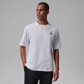 Nike Jordan Mens Jordan Embroidered Jumpman T-Shirt in White | IF5566-100