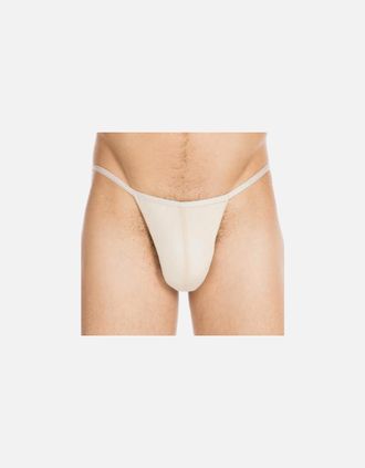 HOM Hom Mens Plume Ultra-light G-String, Skin - Tan - Size: 35/34/32