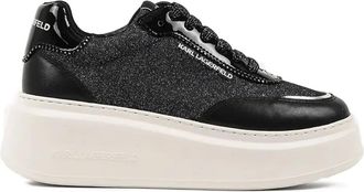 Karl Lagerfeld Sneakers ANAKAPRI con suola rialzata - Nero