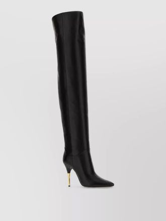 Valentino Garavani leather deboot boots