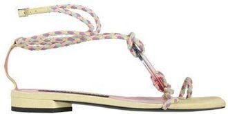 Les Petits Joueurs FOOTWEAR - Thong sandals on YOOX.COM