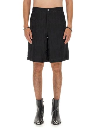 Alexander McQueen Alexander Mc Queen Viscose Bermuda Shorts