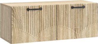 vidaXL Mueble Para Tv De Pared Roble Sonoma 78,5 X 31 X 30 Cm Vidaxl