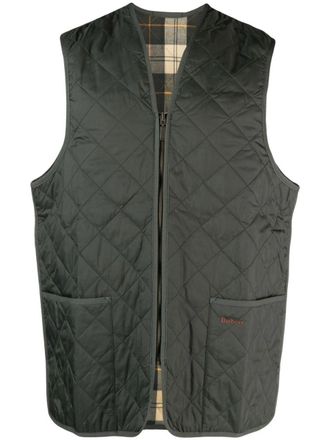 Barbour Quilted Waistcoat/zip-in Liner
