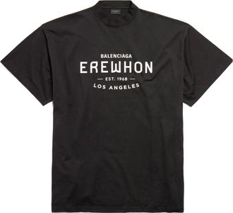 Balenciaga (WMNS) Balenciaga x Erewhon Los Angeles T-Shirt Black 787349TQVG31569