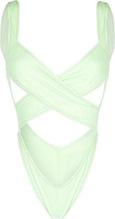 Reina Olga Eendelig badpak - Dames - Badpakken - Groen - L - Badmode