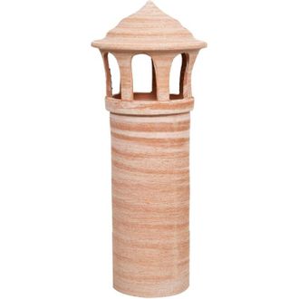 Biscottini International Terracotta chimney pot 100% Made in Italy entirely handmade