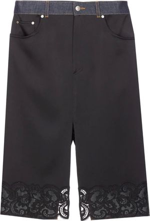 Stella McCartney Gonna midi - Nero