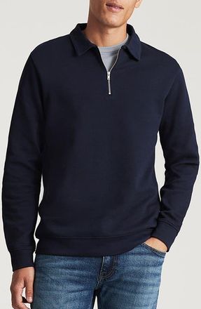 Mavi Half Zip Sweatshirt in Baritone Blue at Nordstrom, Size X-Large