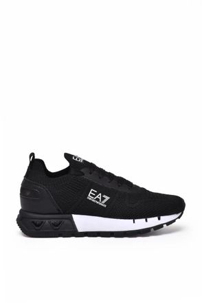 Emporio Armani Polyester Sneakers - Black/White