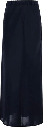 Max Mara Falda Maxi - Skirts - Mujer - Azul - M