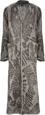 Avant Toi Cardigan aperto lungo - Grigio