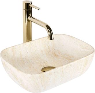 Rea lavabo sobre encimera belinda mini beige