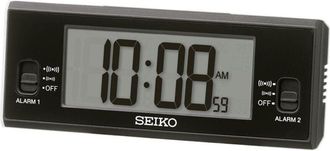 Seiko Reloj-despertador Seiko Qhl093k Negro