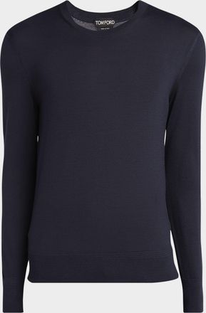 Tom Ford Men & apos;s Fine Gauge Wool Crewneck Sweater