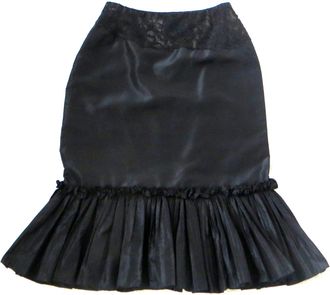 Oscar De La Renta Oscar De La Renta silk-lace Tuille skirt Size S