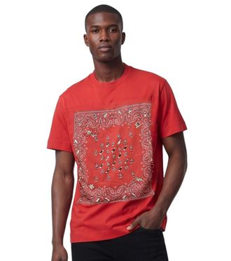Givenchy Red Embellished T-Shirt