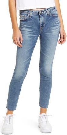 AG - Adriano Goldschmied The Prima Raw Hem Ankle Skinny Jeans in 19 Years Topogr at Nordstrom Rack, Size 31
