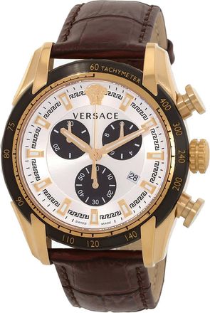 Versace V-Ray Silver-tone Dial Mens Watch VE2I00221