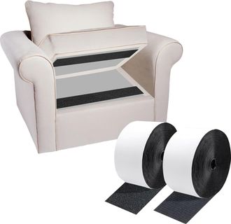 OEM Cinta Adhesiva De Doble Cara Extrafuerte Para Telas, De 10 Cm De Ancho Y 5 M De Largo, Fabricada En Fieltro, Para Sujetar Cojines De Sof&aacute; Y Alfombras