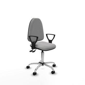 Piqueras y Crespo Piqueras Y Crespo Silla Ergon&oacute;mica Gris Claro Para Oficina