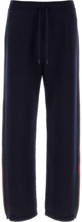 Gucci Midnight Blue Stretch Wool Joggers