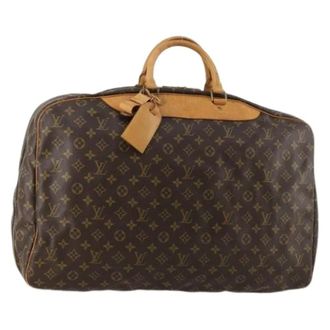 Louis Vuitton Pre-owned Weekend Bags, female, Brown, Size: ONE SIZE Pre-owned Alize 1 Poche Boston Bag