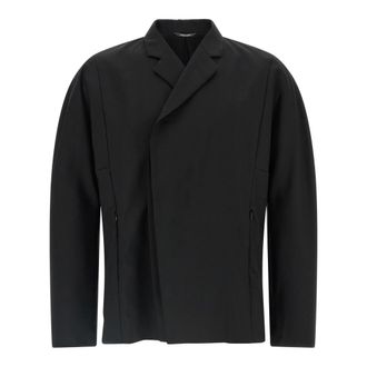 Kiko Kostadinov Kiko Kostadinov, Jassen, Heren, Zwart, M, Wol, Vaals Blazer