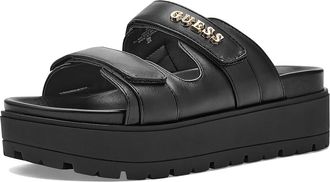 Guess Faxon Womens Sandals Black : 9.5 M, Synthetic