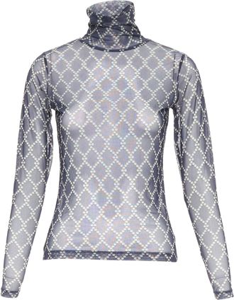 Dries Van Noten pearl diamond print top