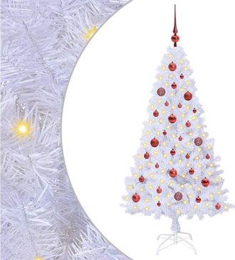 vidaXL &Aacute;rbol De Navidad Artificial Con 150 Led 150 Cm Pvc Y Acero Vidaxl