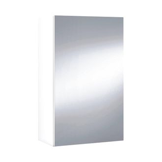 Dmora Armario De Pared Lafayette, Mueble Columna Para Ba&ntilde;o, Armario Colgante, Color Blanco Brillante, Cm 40x21h65 - 1 Puerta, Con Embalaje Reforzado - Dmora