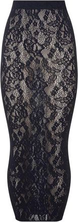 Wolford Infinite Rose Net Skirt