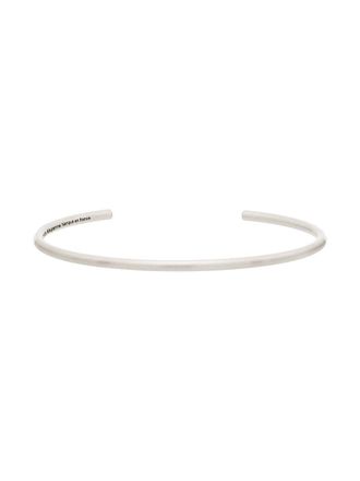 Le Gramme Le 7g brushed bangle bracelet - unisex - Sterling Silver - S