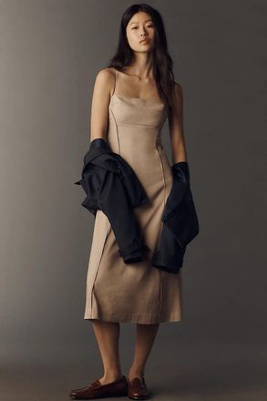 Maeve Colorblock Midi Dress