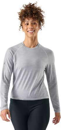 Smartwool Womens Intraknit Seamless Long-Sleeve Gray XL