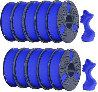 OEM Filamento 3d, Textura Mate, Impresi&oacute;n De Alta Velocidad, Hsmpetg Azul