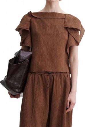 Rachel Comey Rivera Top In Brown