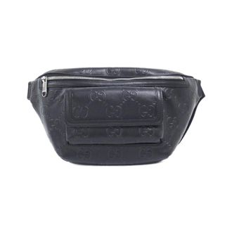 Gucci Black Leather Fanny Pack (Pre-Owned)